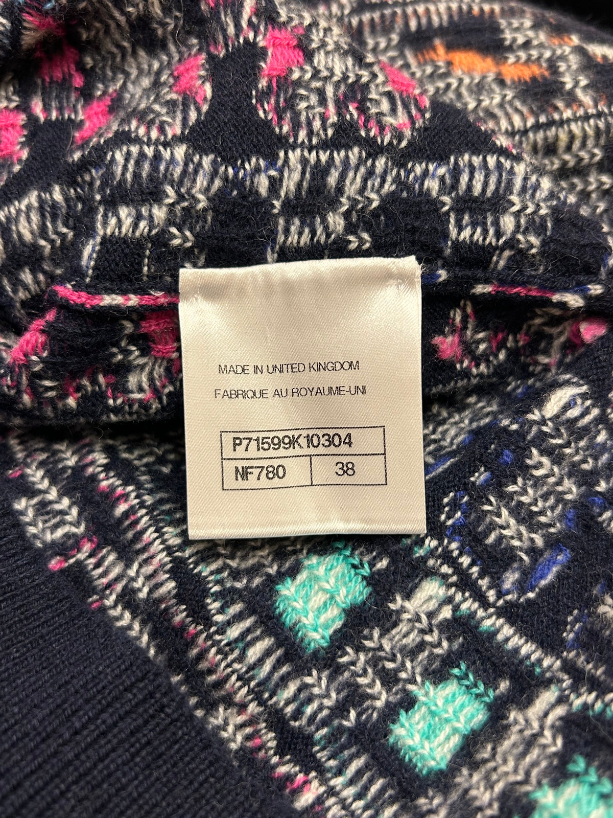 Multicolour coco pull-over