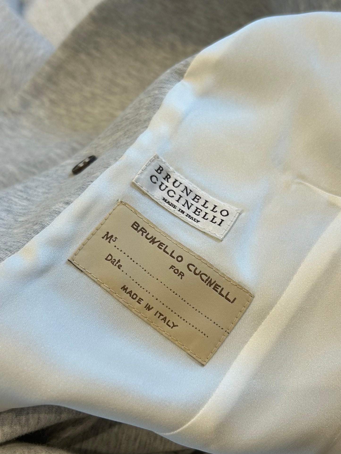 Grey melange blazer