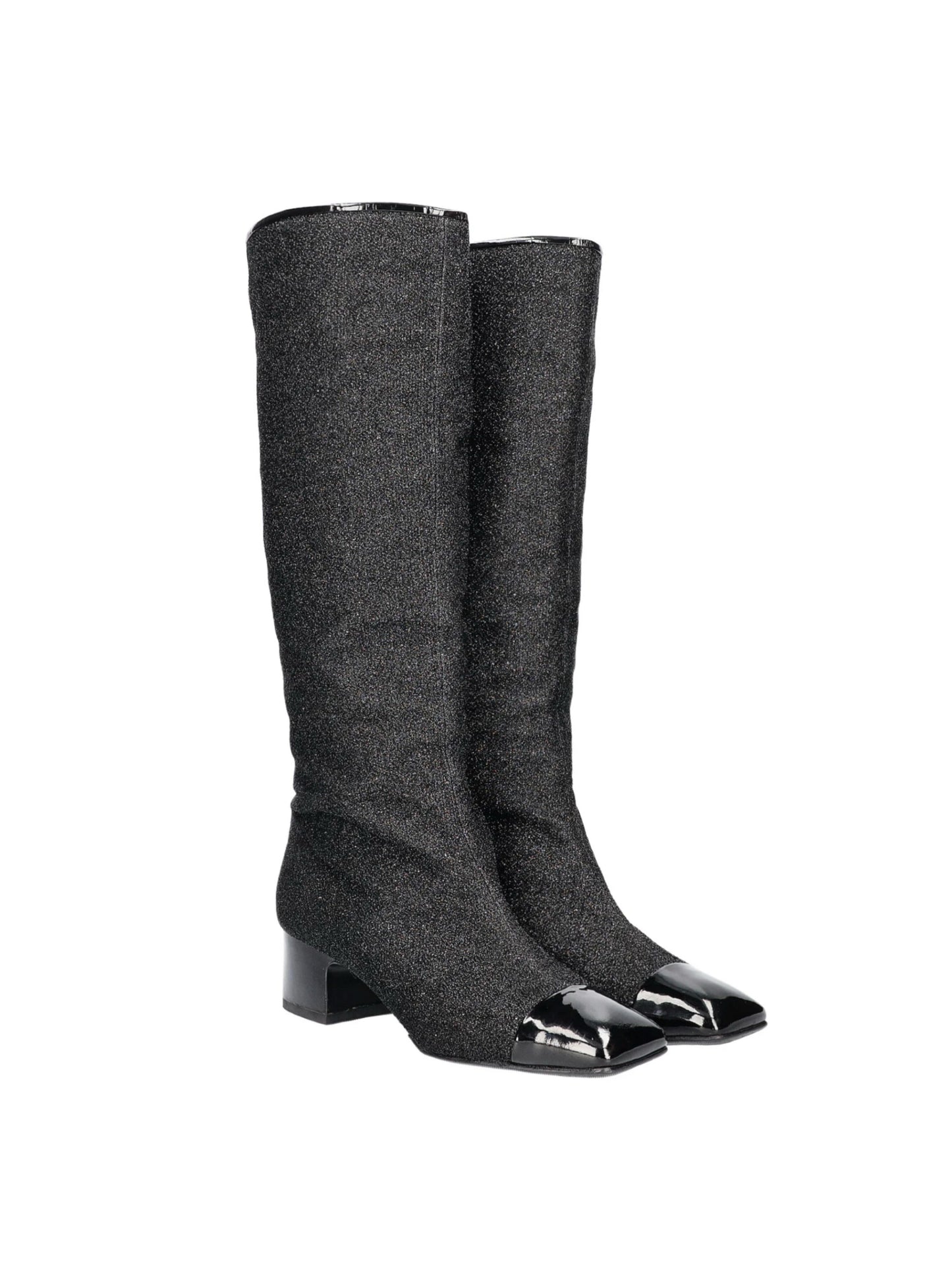 Glittered boots