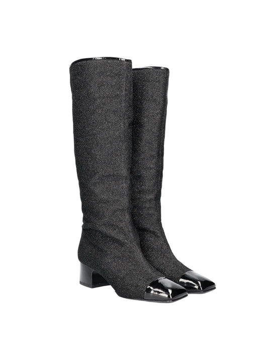 Glittered boots