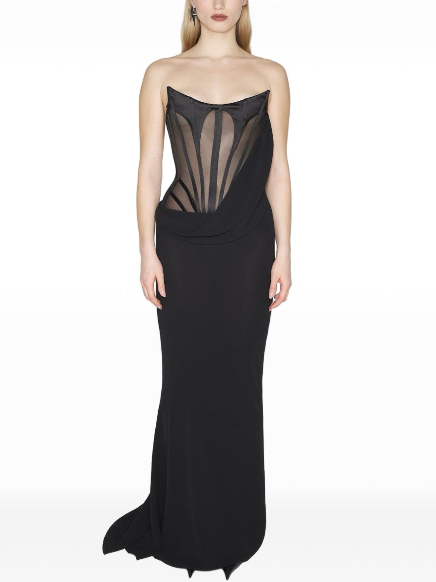Iconic corset long dress