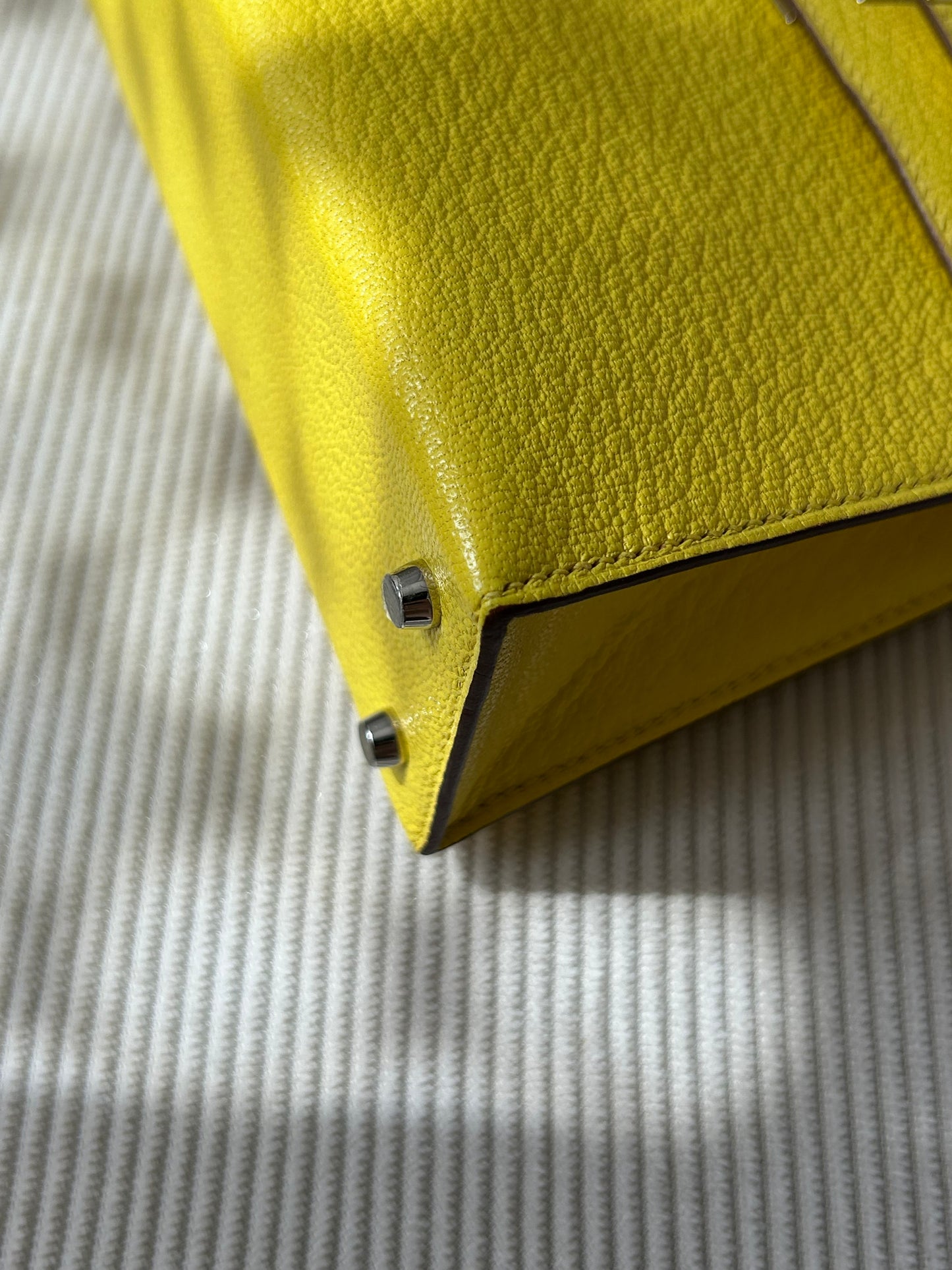 Mini Kelly Jaune Citron
