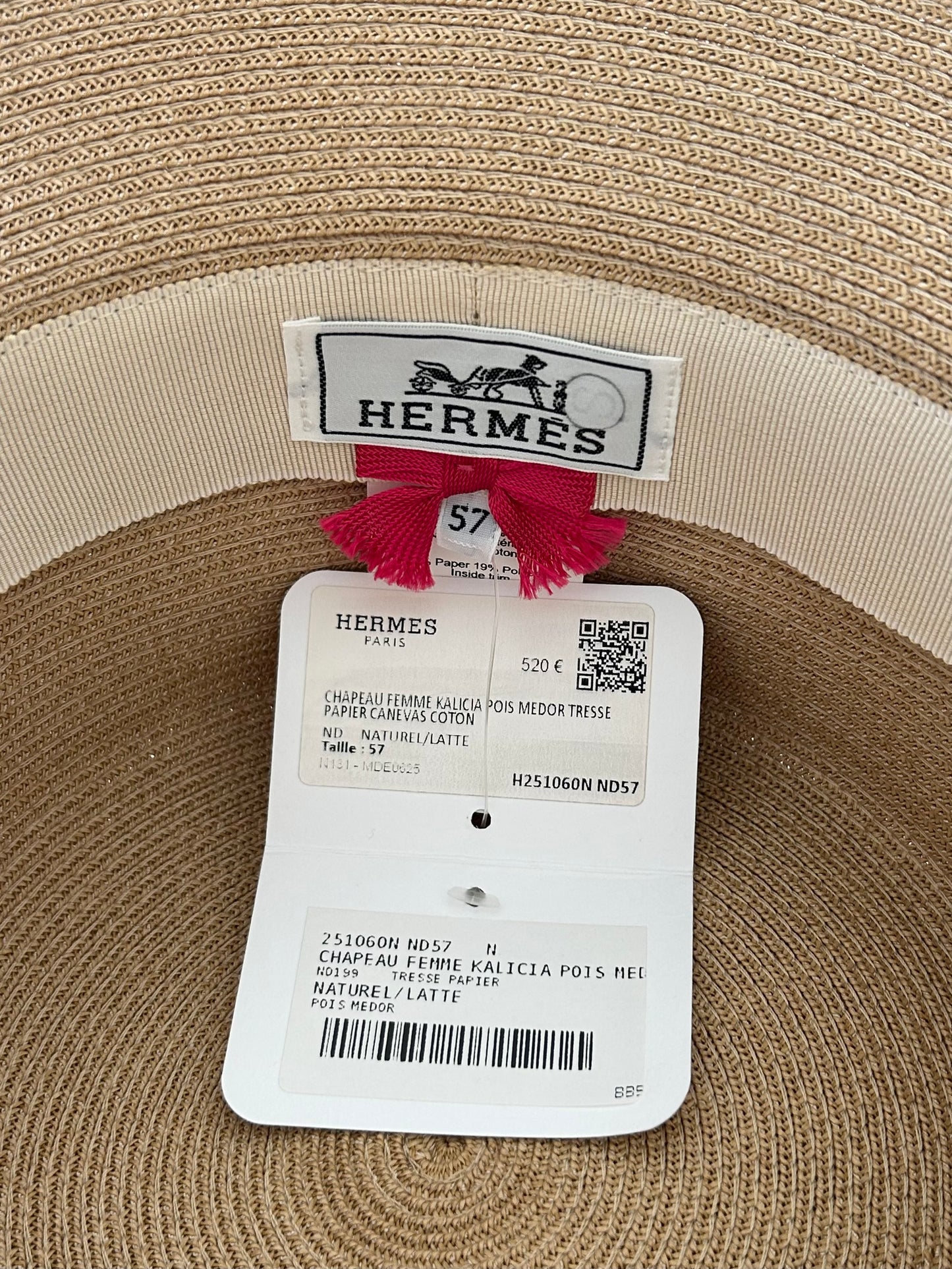 Hat beige Kalicia naturel