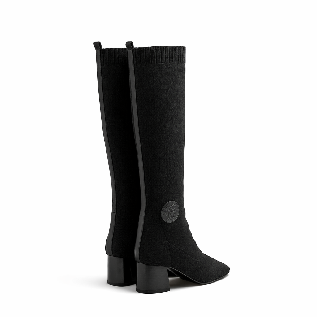 Fontaine knit boots