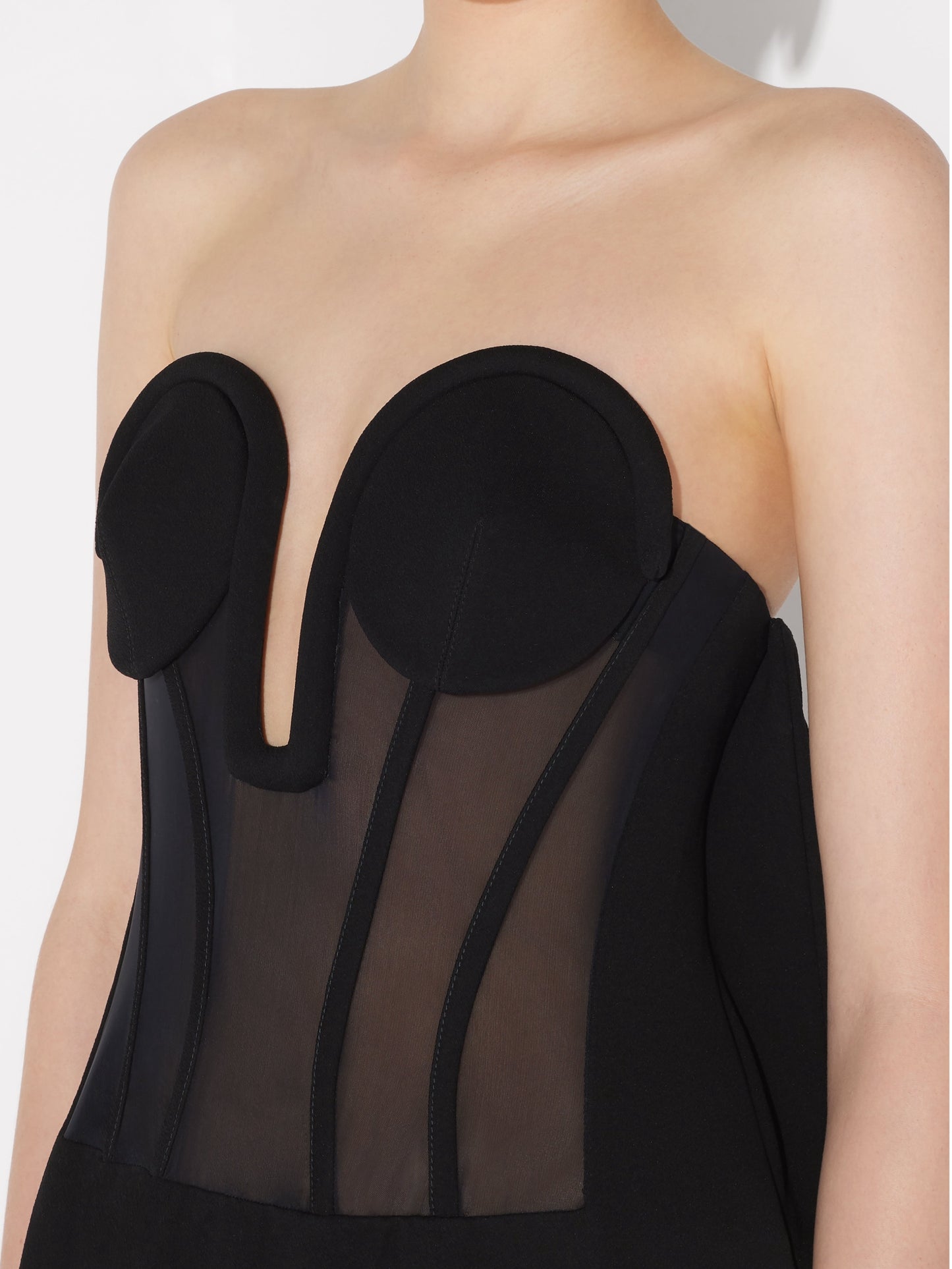 Corset tulle dress