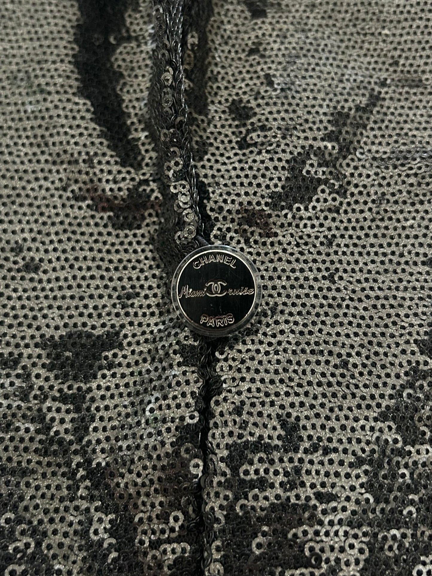 Black sequin blazer