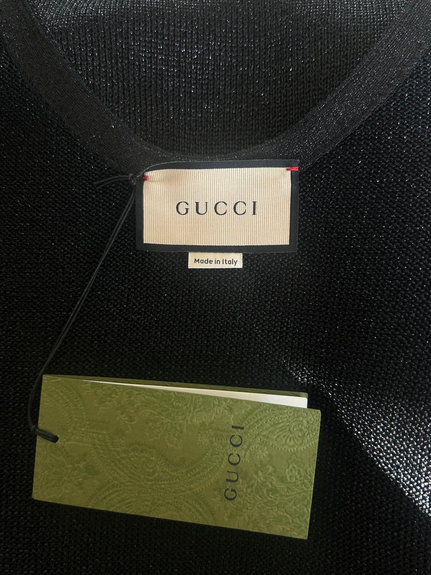 Lurex open back dress
