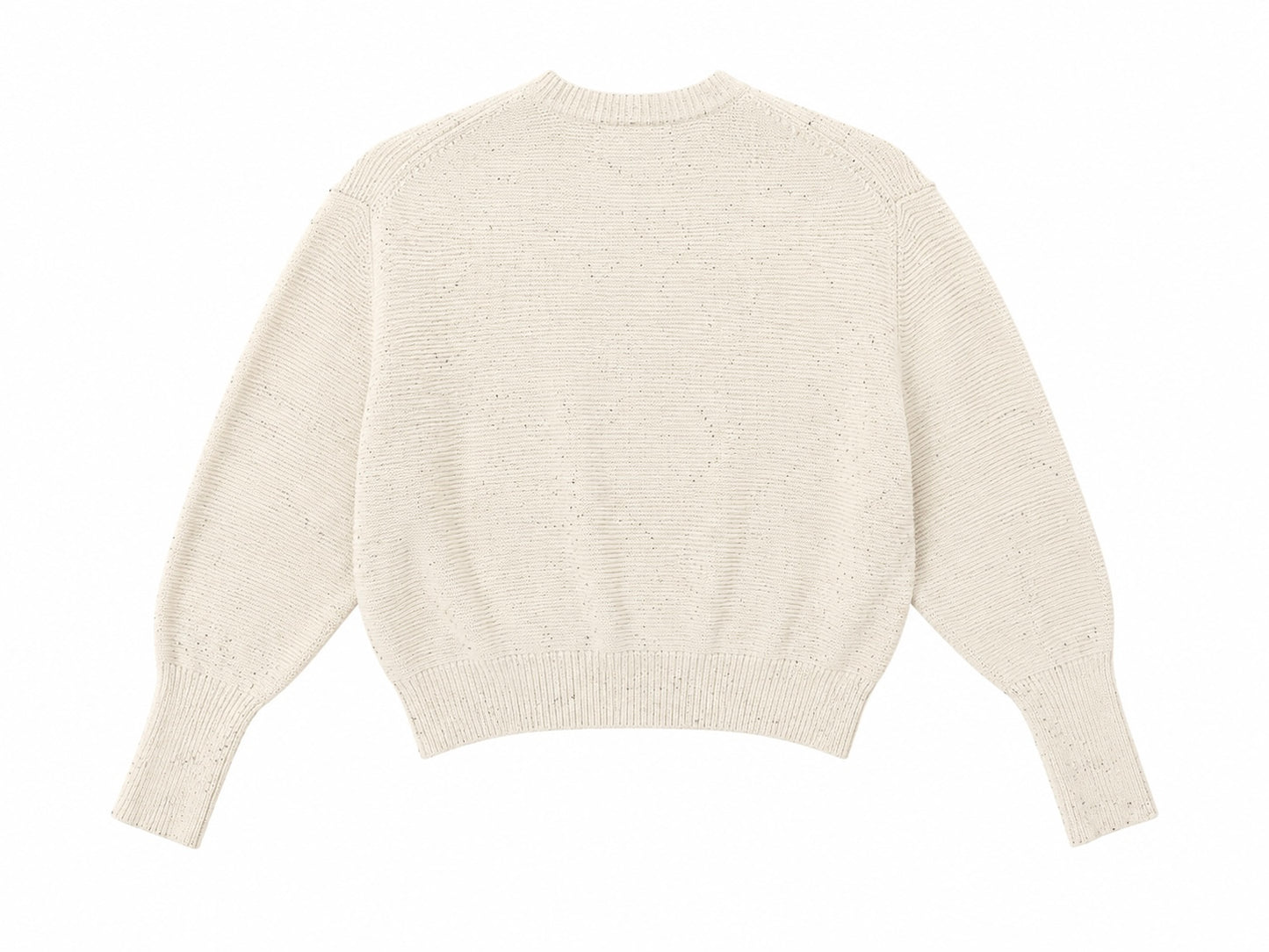Cream sequin sweater