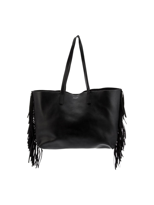 Fringed tote bag