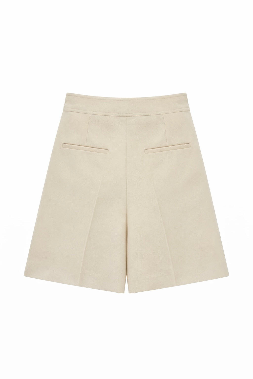 Cream shorts
