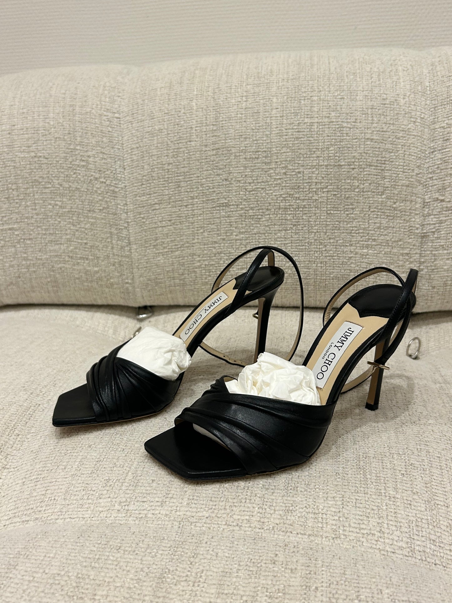 Black Basil sandals