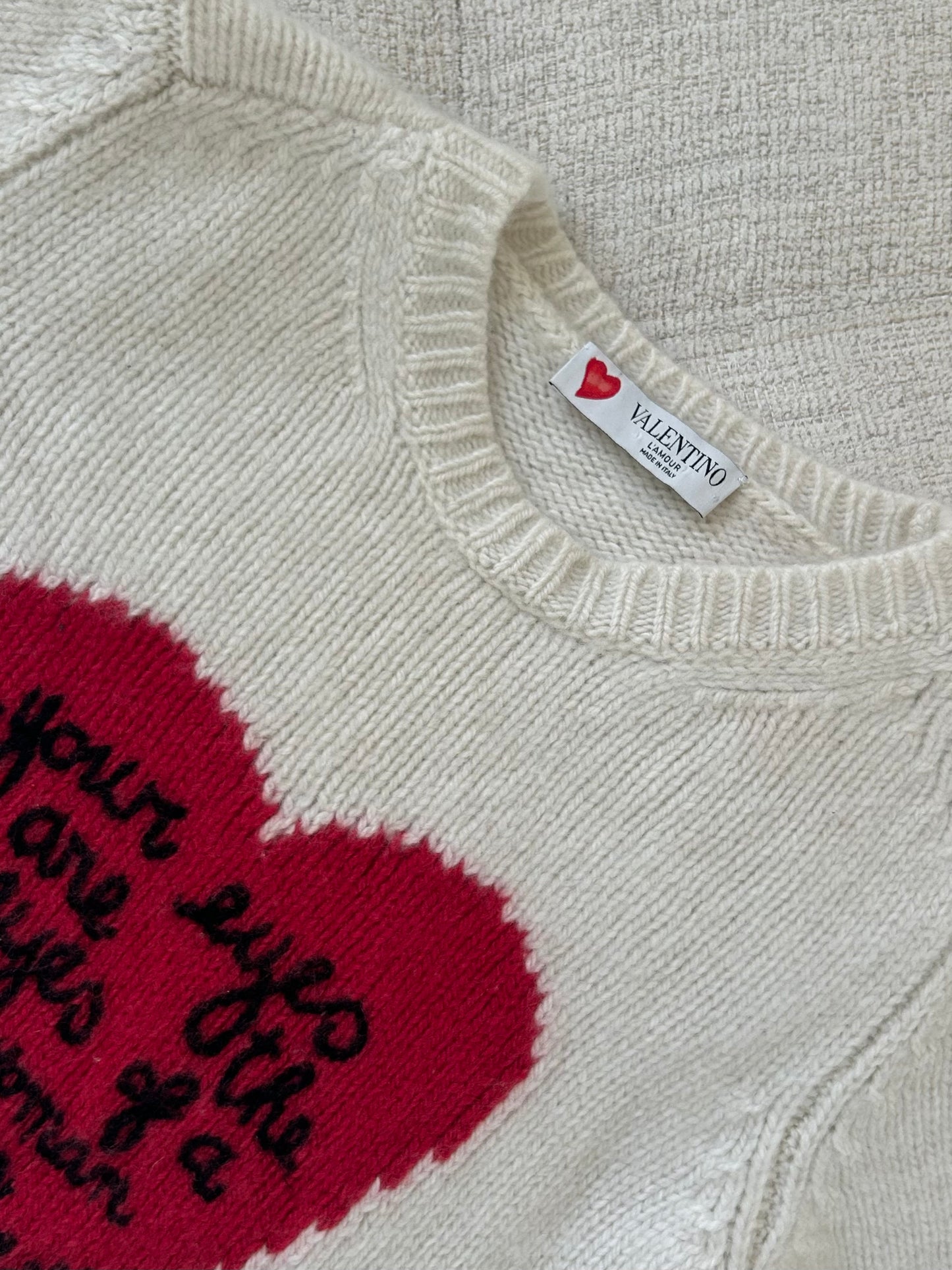 Heart pullover
