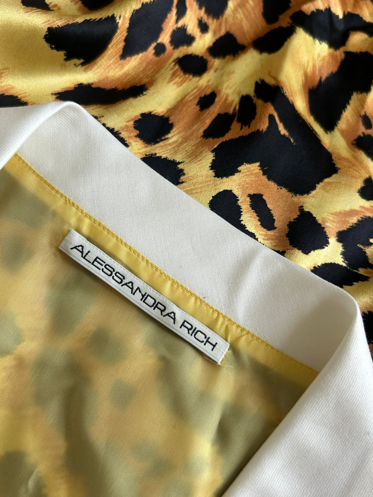 Animal-print dress