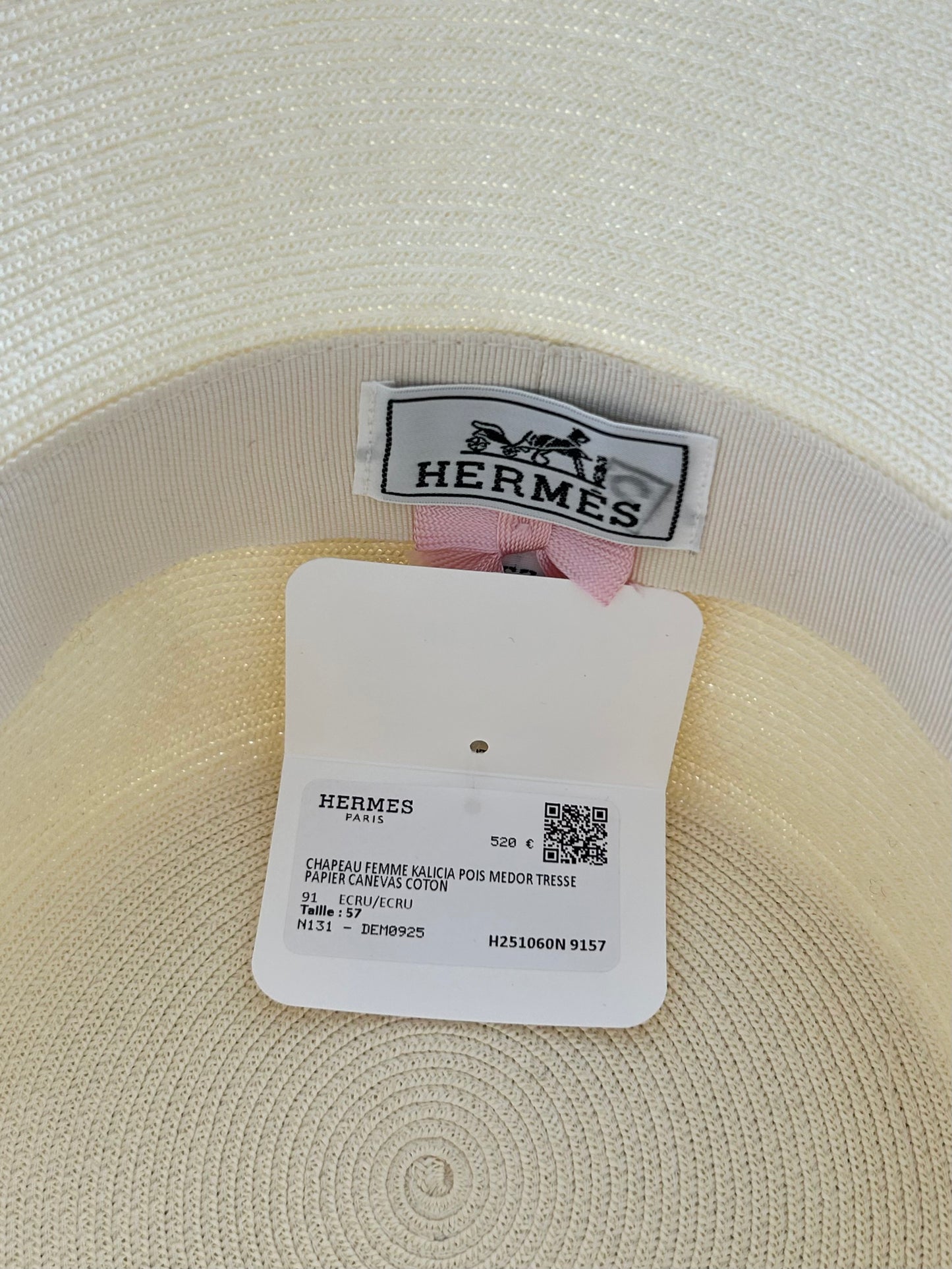 Hat beige Kalicia écru