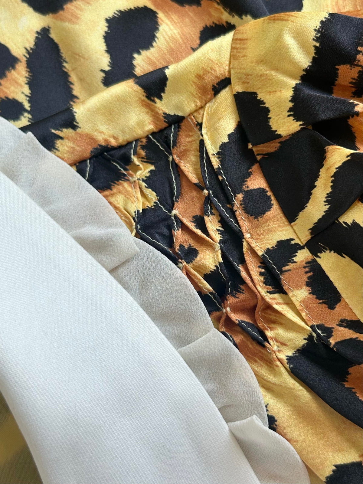 Animal-print dress