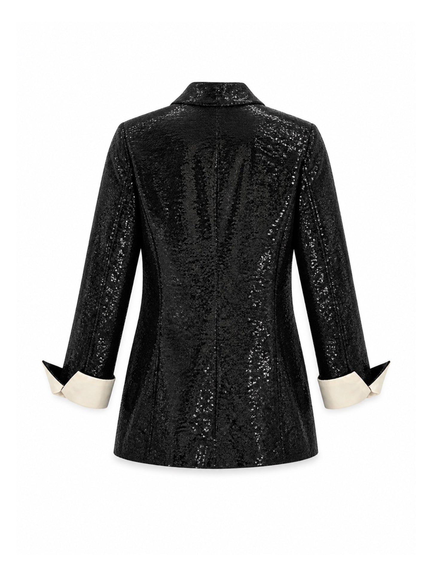 Black sequin blazer