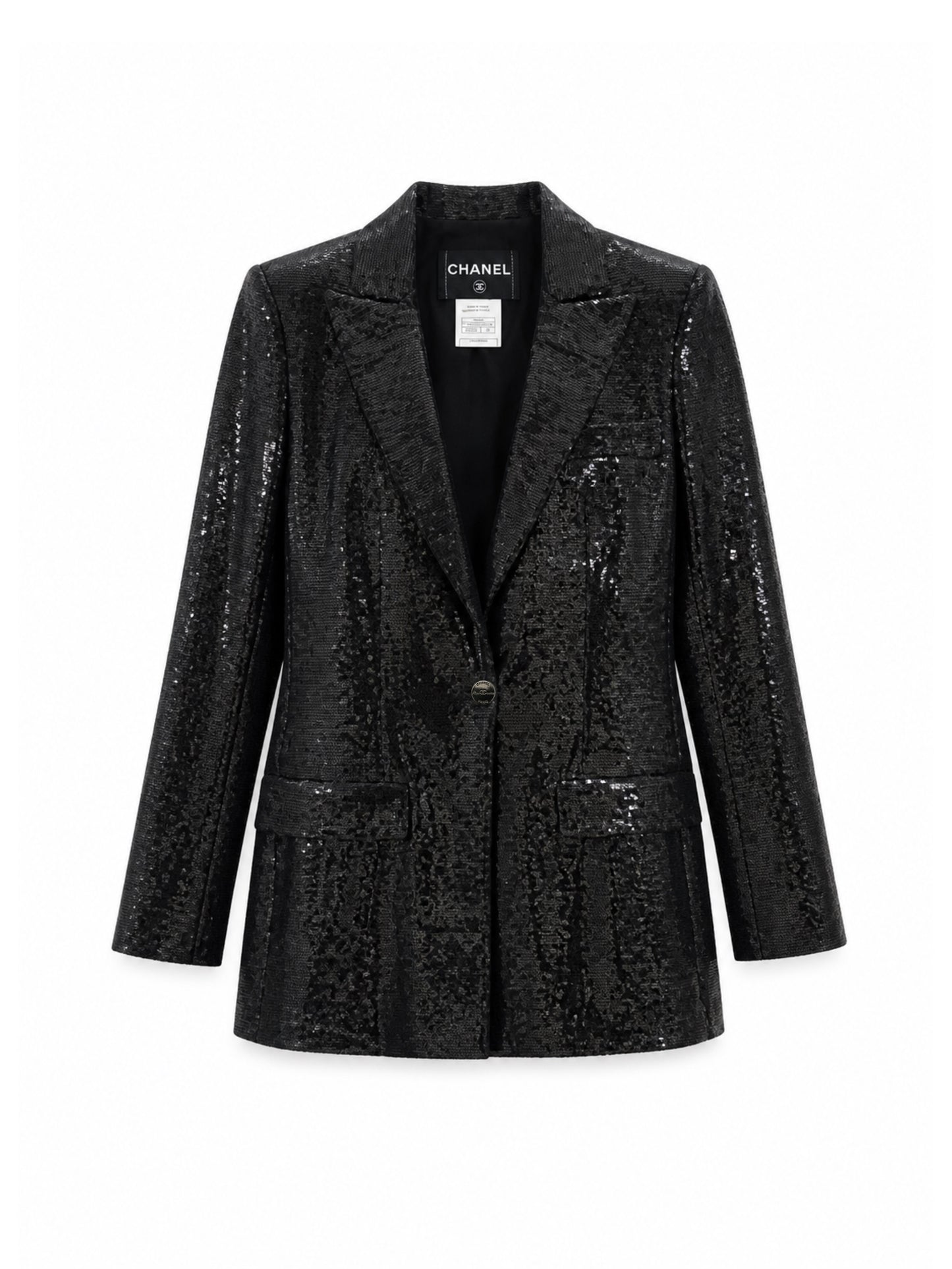 Black sequin blazer
