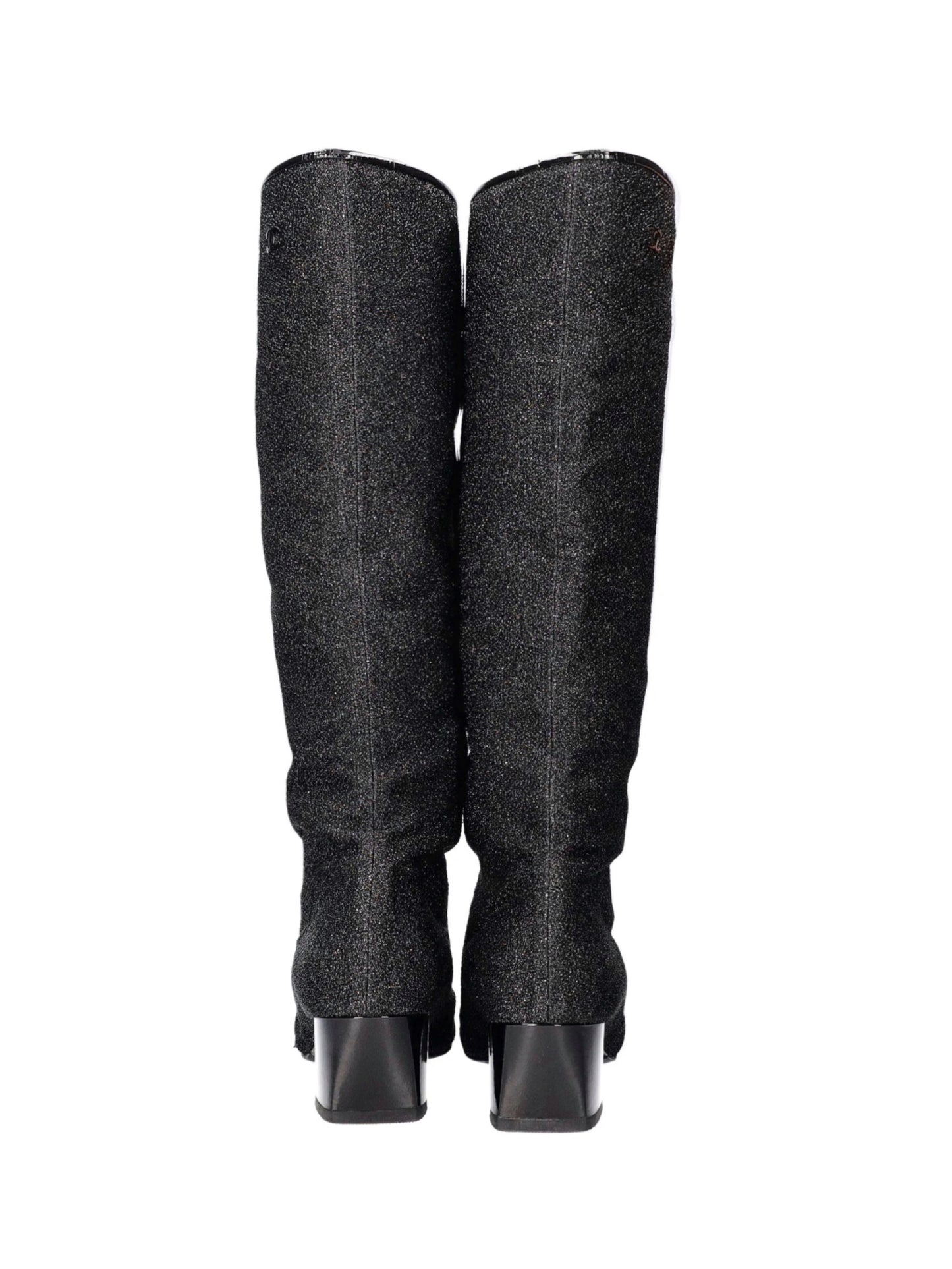 Glittered boots