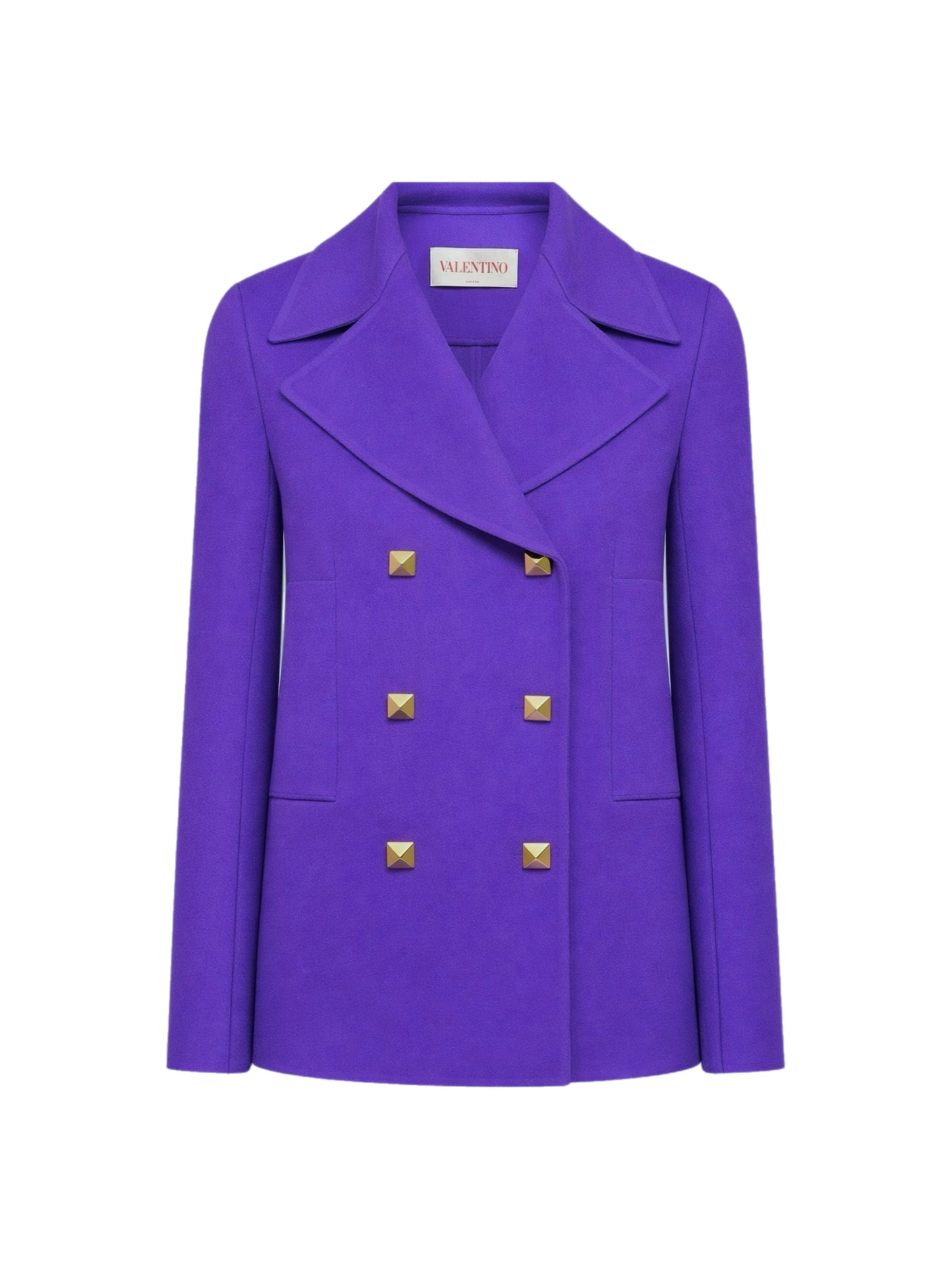 Purple rockstuds jacket