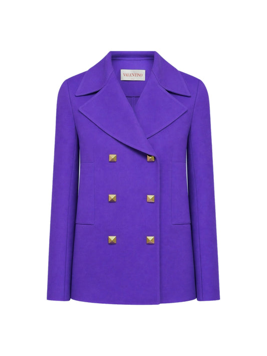 Purple rockstuds jacket