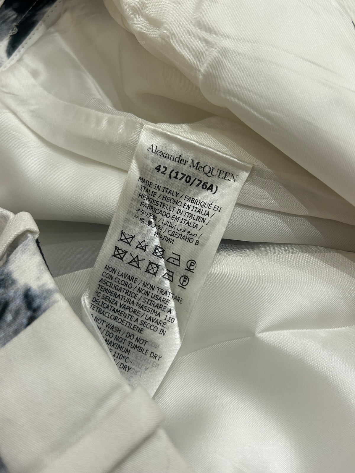 Printed pants