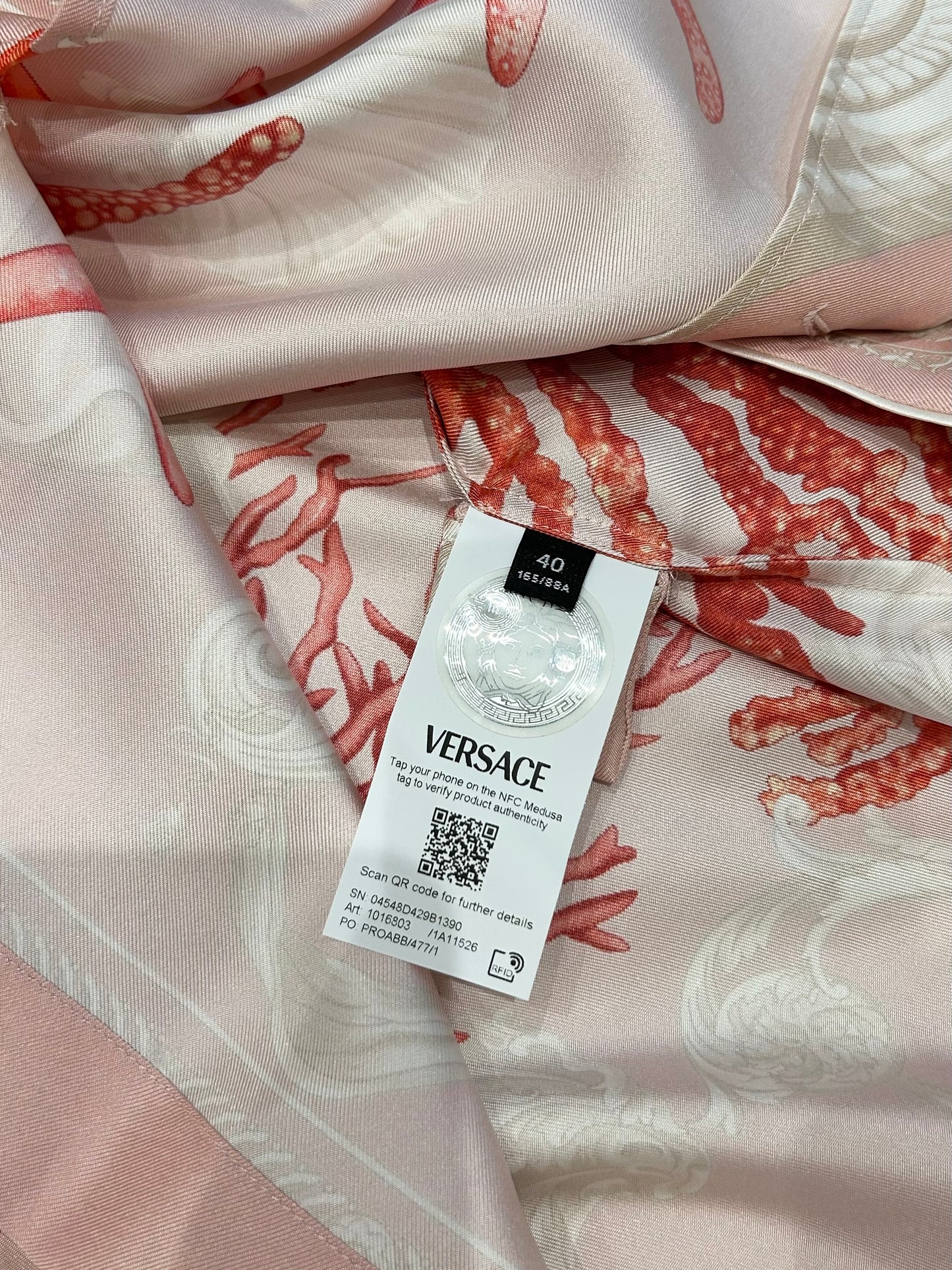 Silk matching set