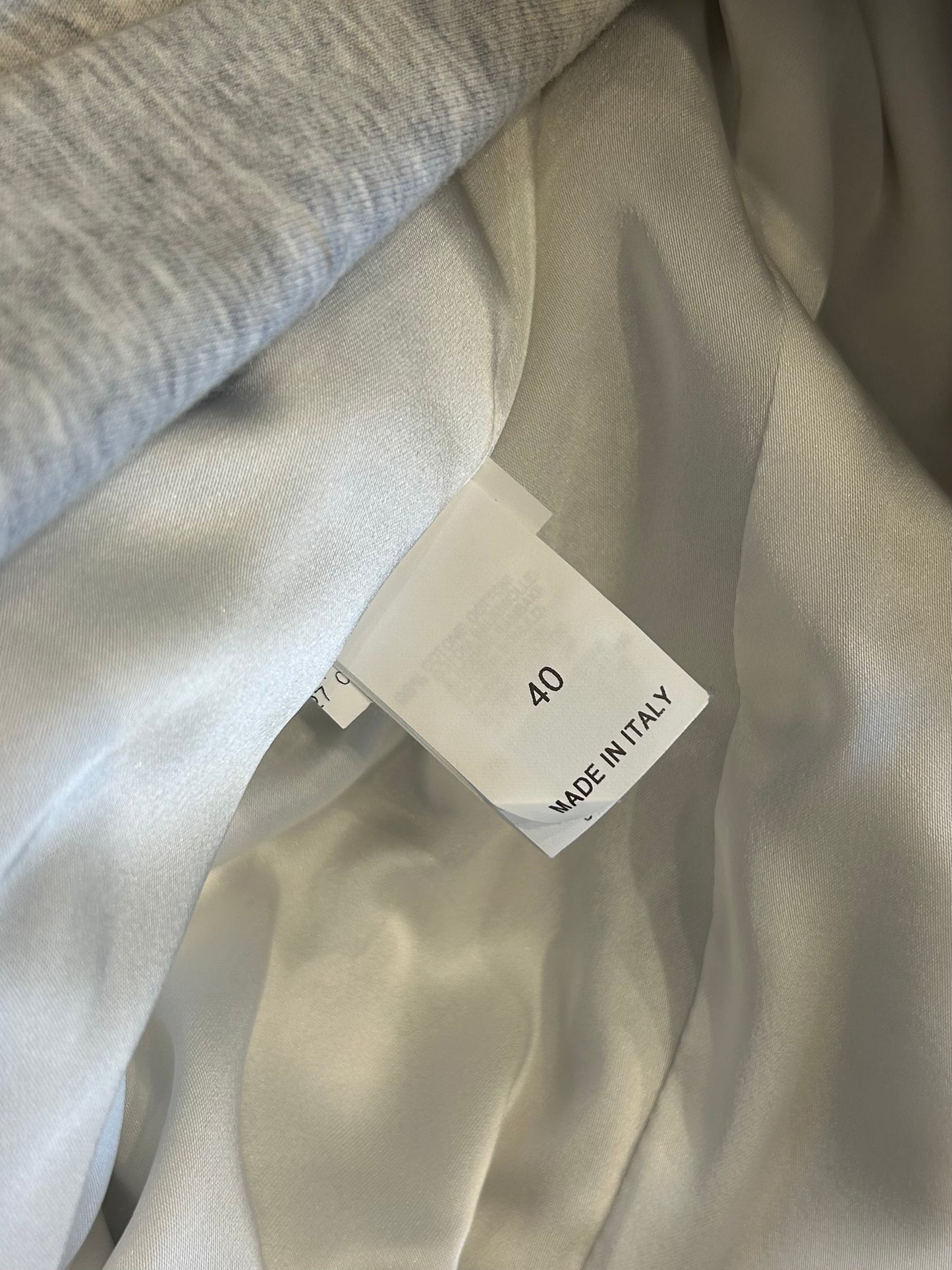 Grey melange blazer