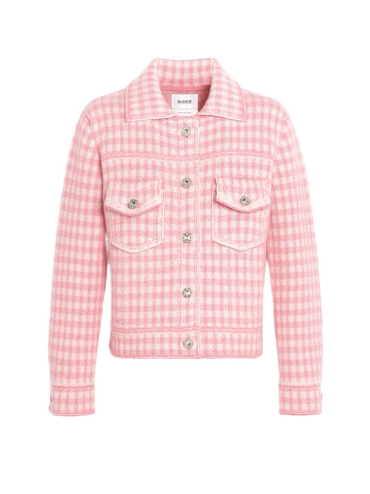 Pink cachemire jacket