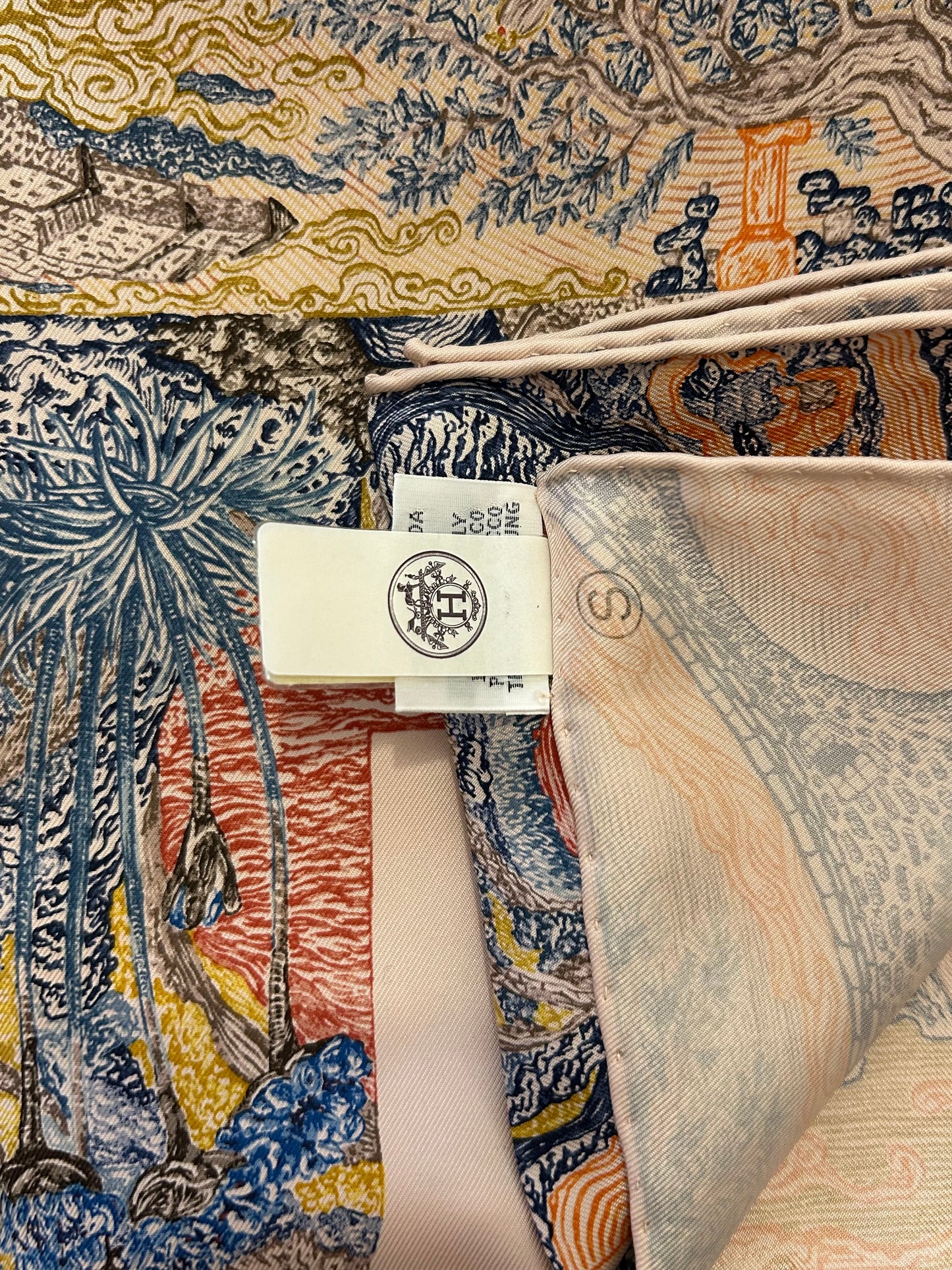 Eleftheria silk scarf