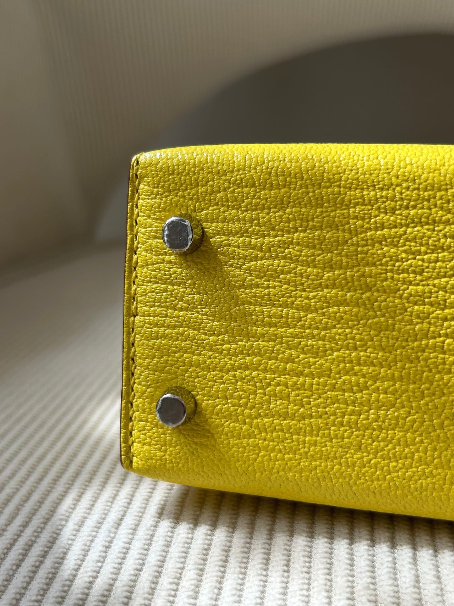 Mini Kelly Jaune Citron
