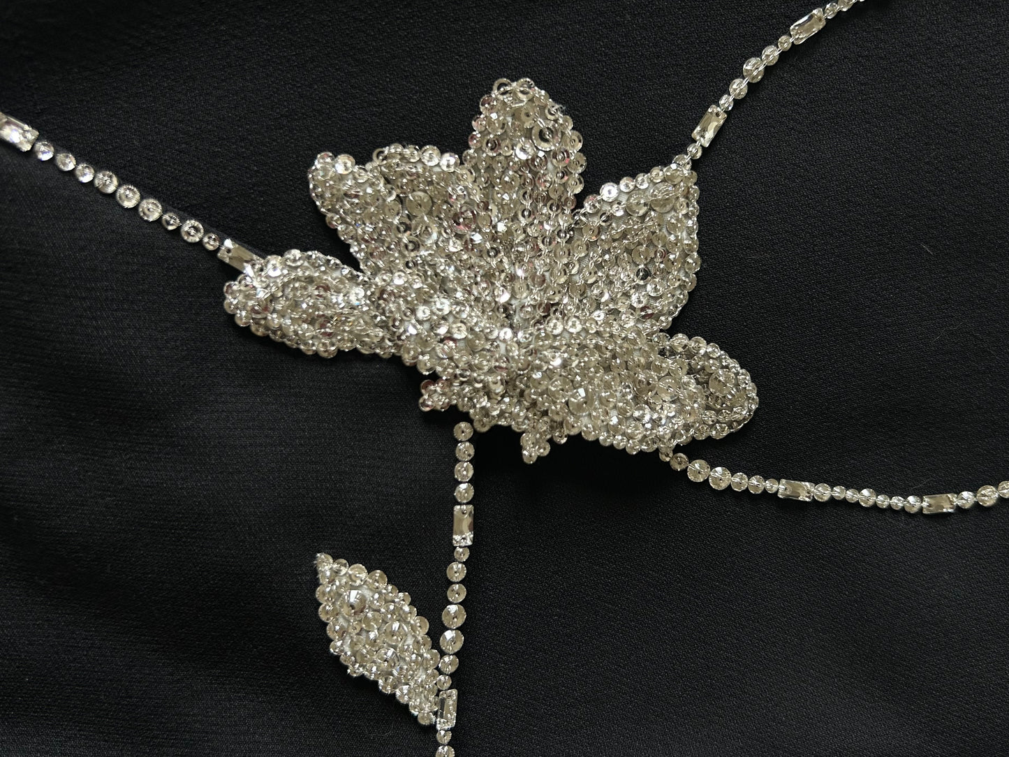 Crystal-embellished dress