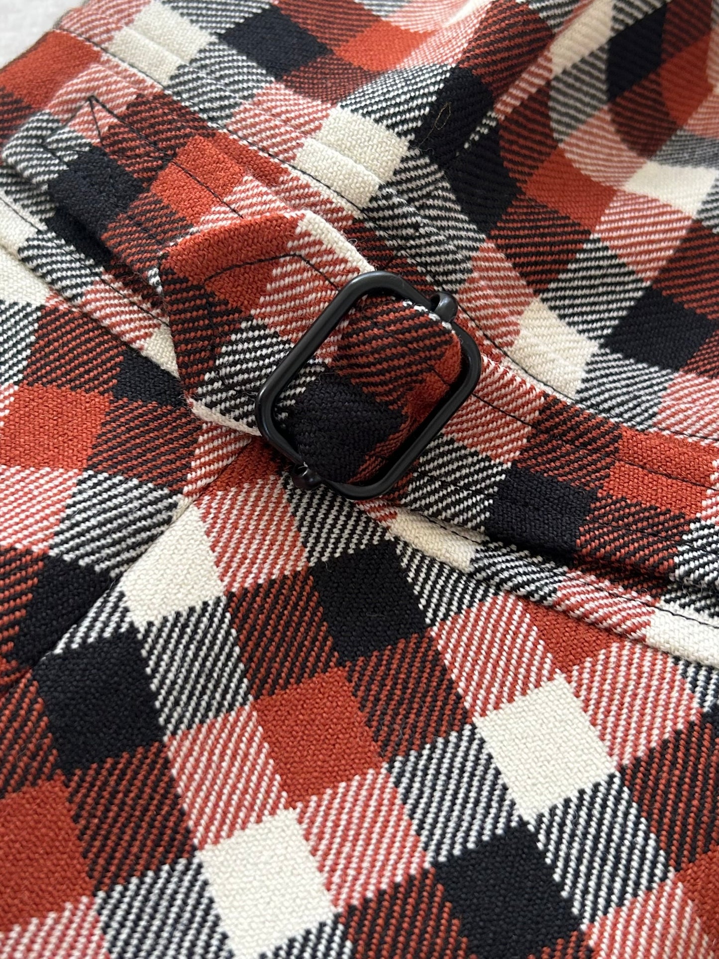 Mid-length wool dress