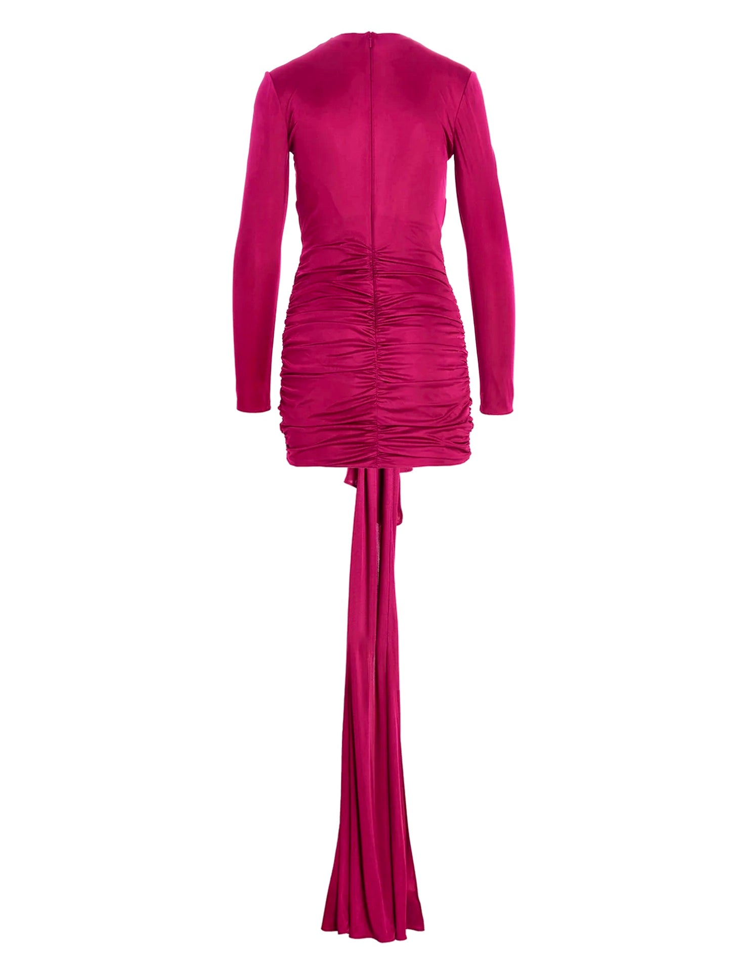 Mini fuchsia dress