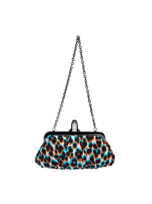 Leopard clutch
