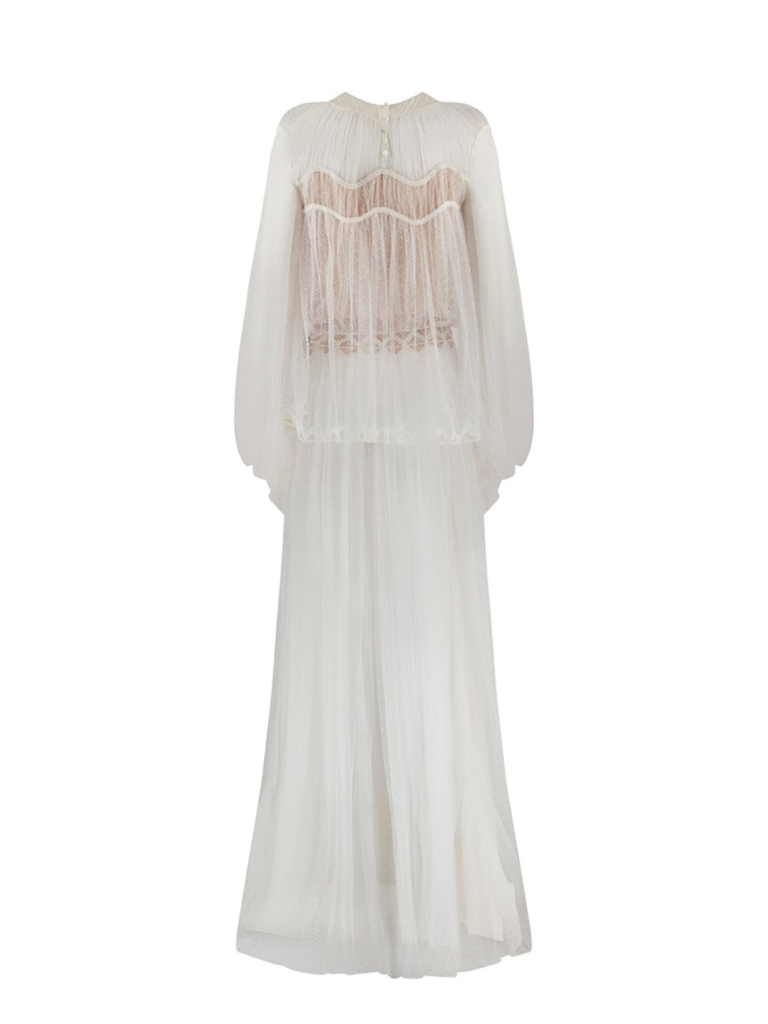 Romantic tulle dress