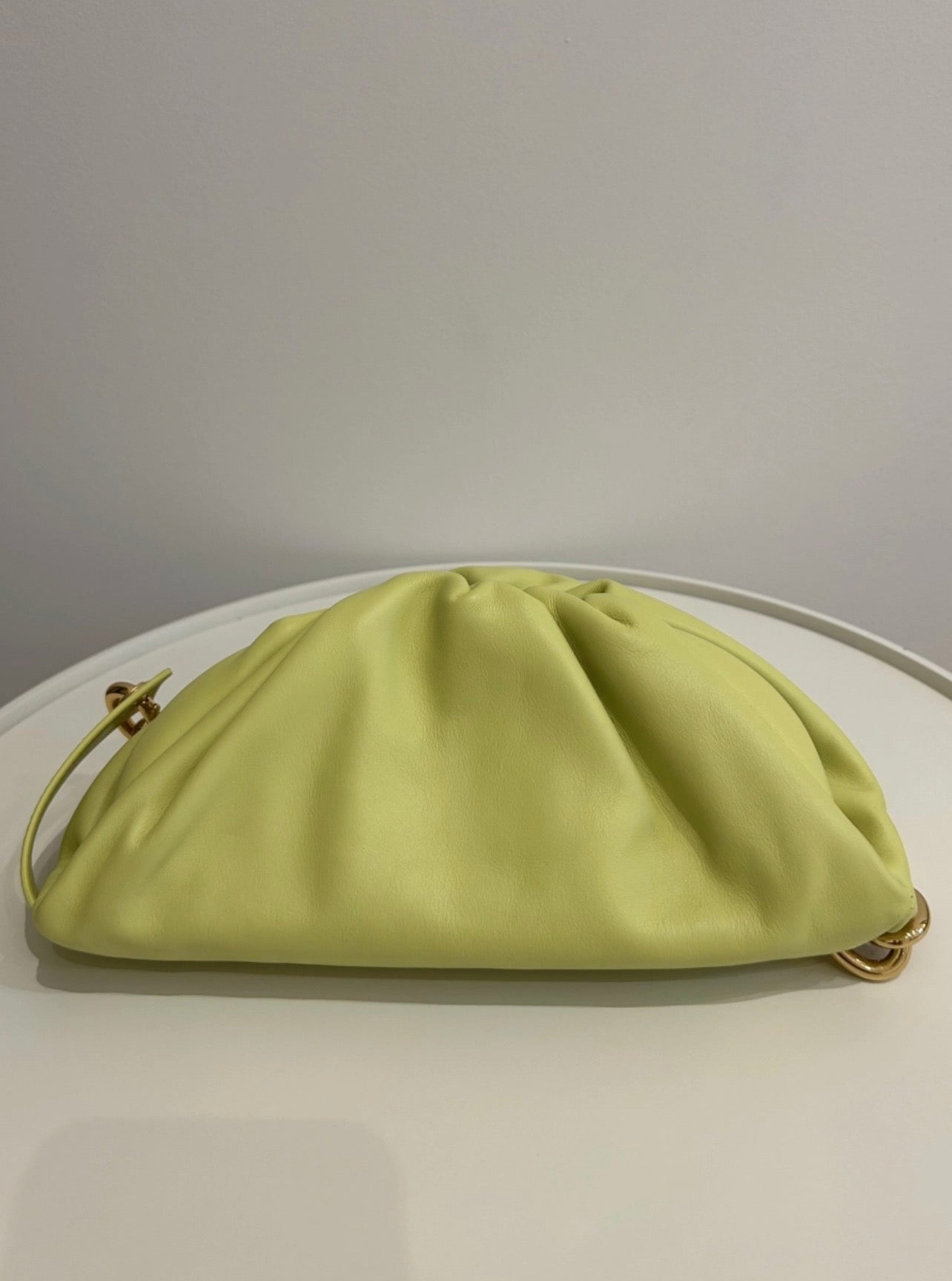 Lime pouch bag