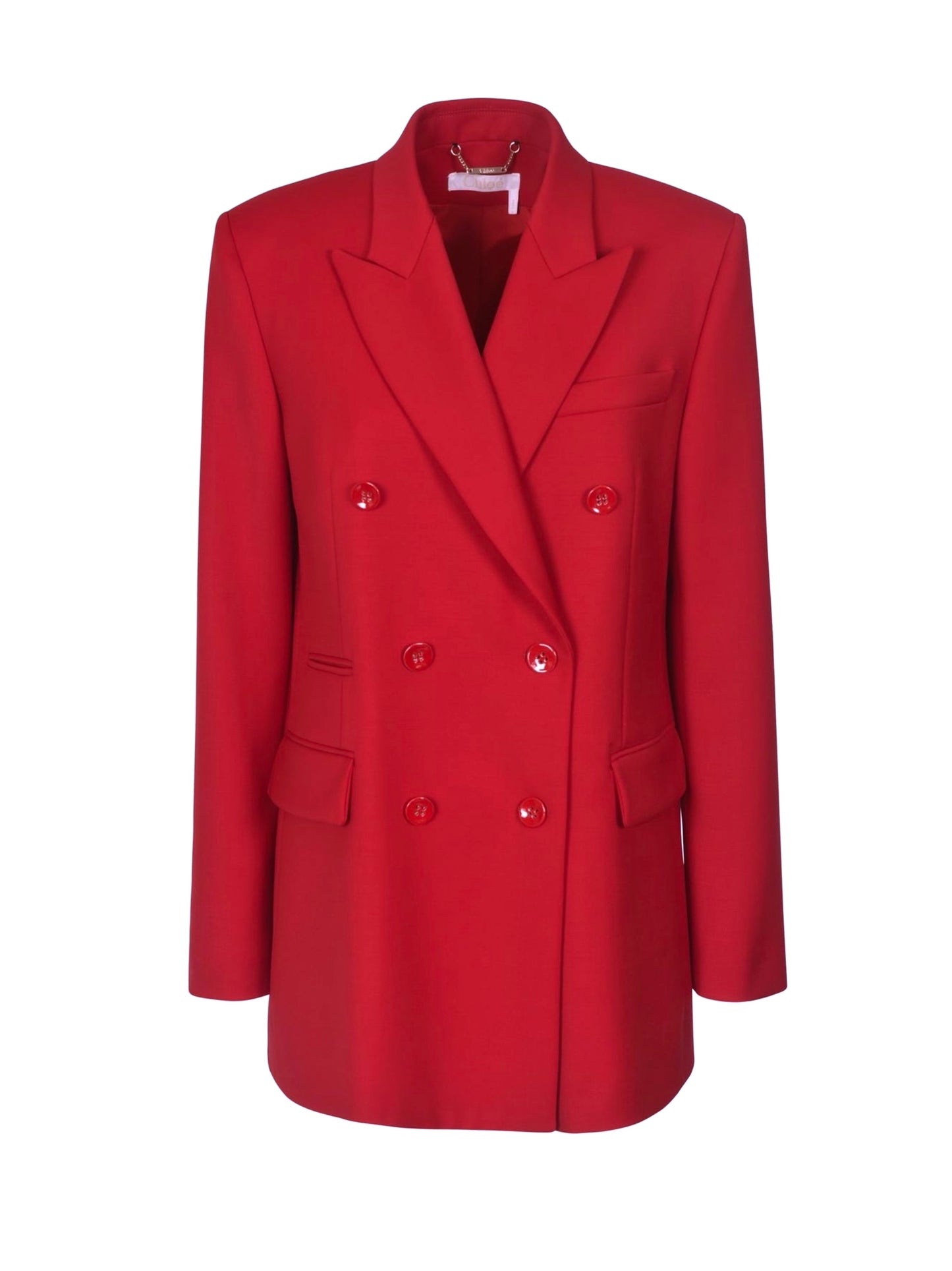 Red blazer