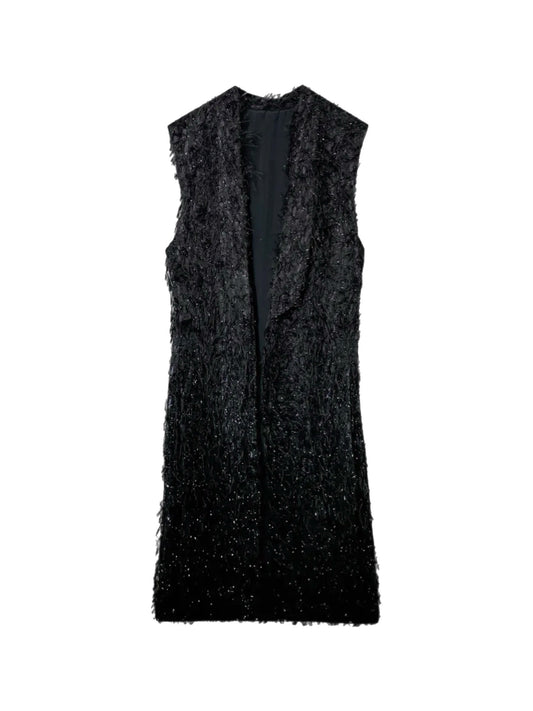 Long shimmering cardigan