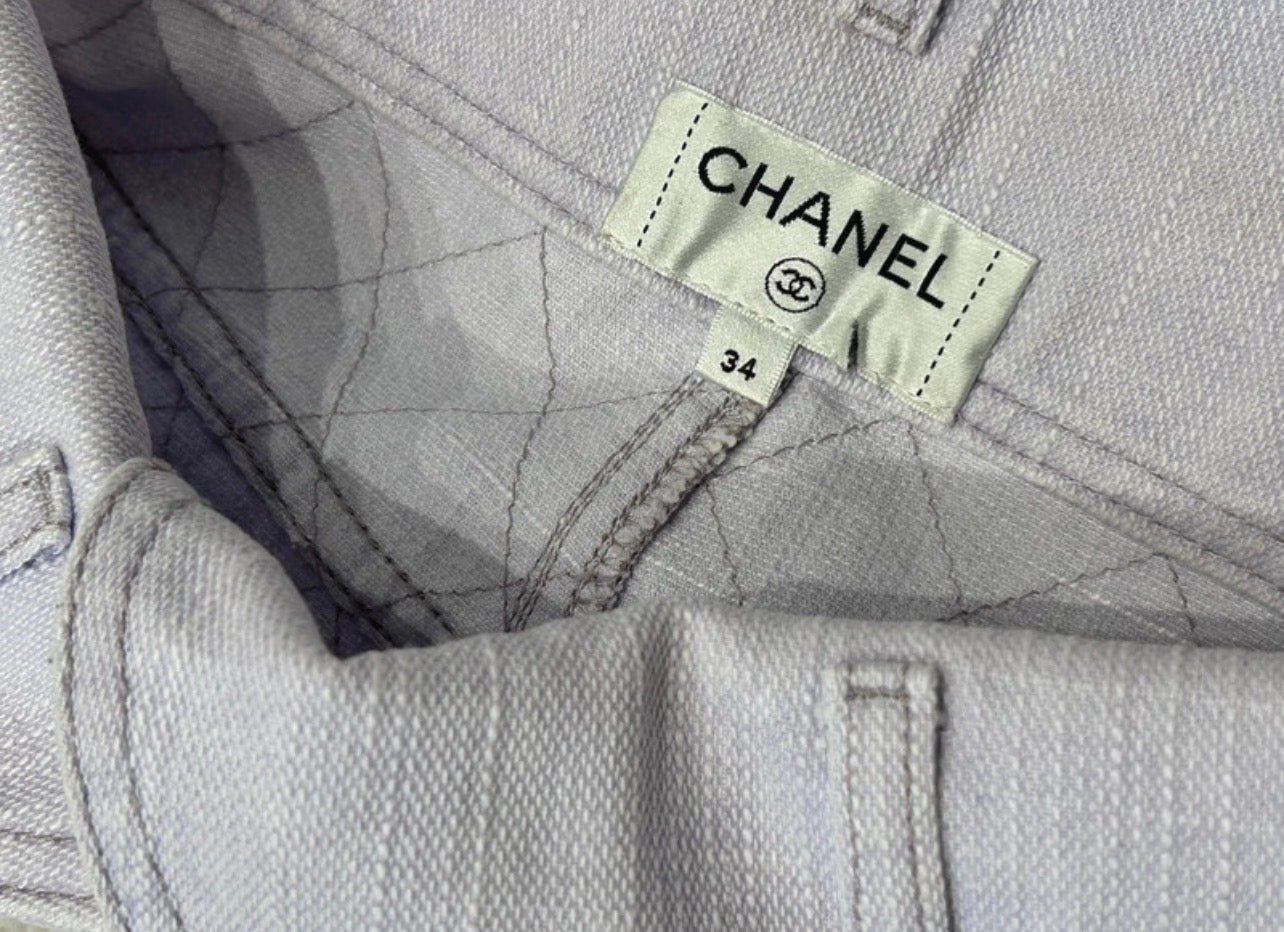Lavender denim