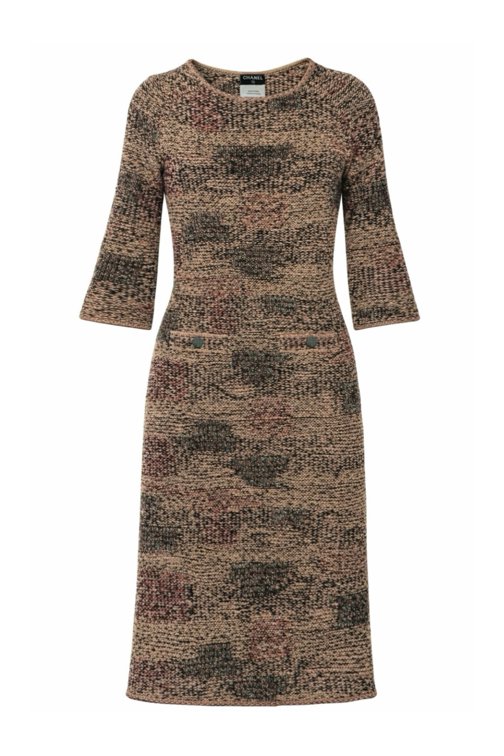 Midi cashmere dress