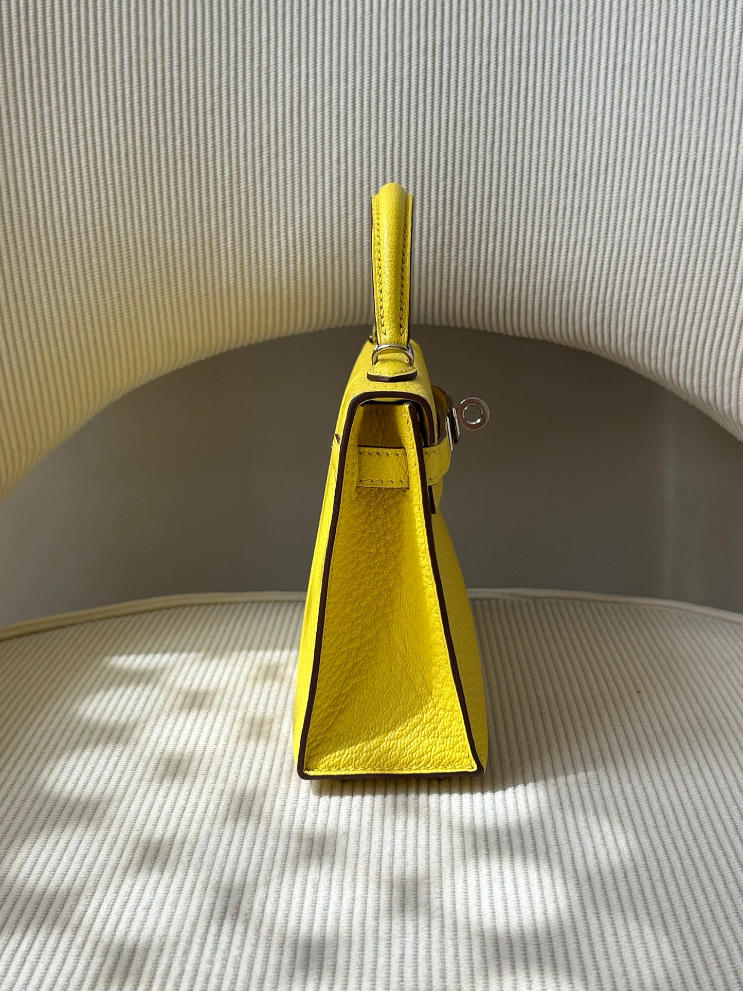 Mini Kelly Jaune Citron