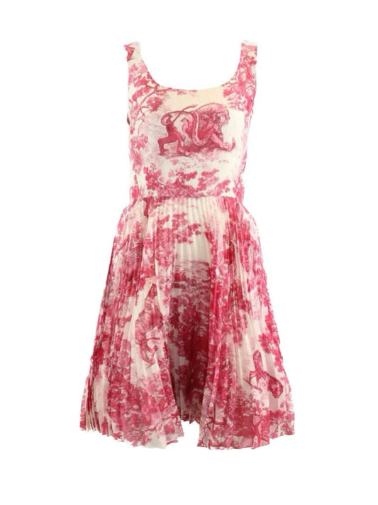Toile de Jouy short dress