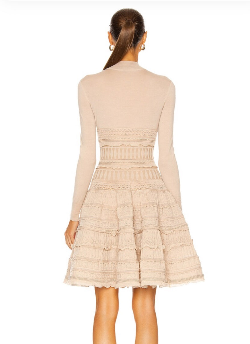 High neck dress