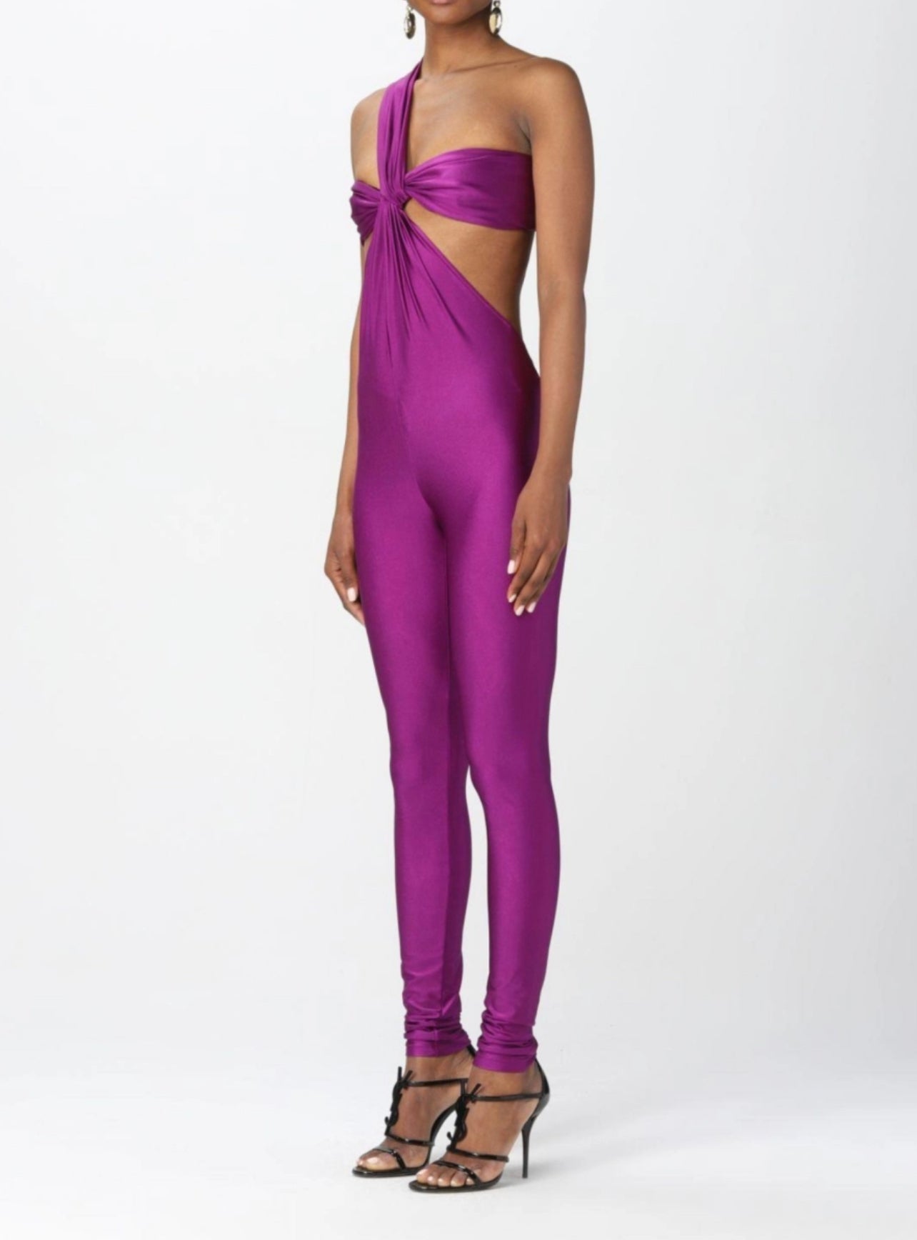 Purple jumpsuit