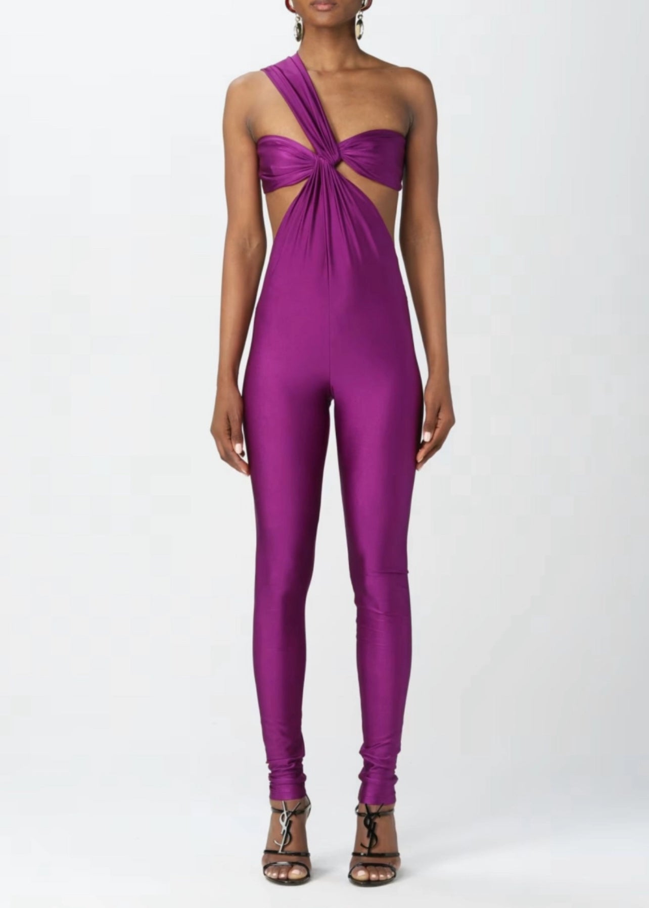 Purple jumpsuit