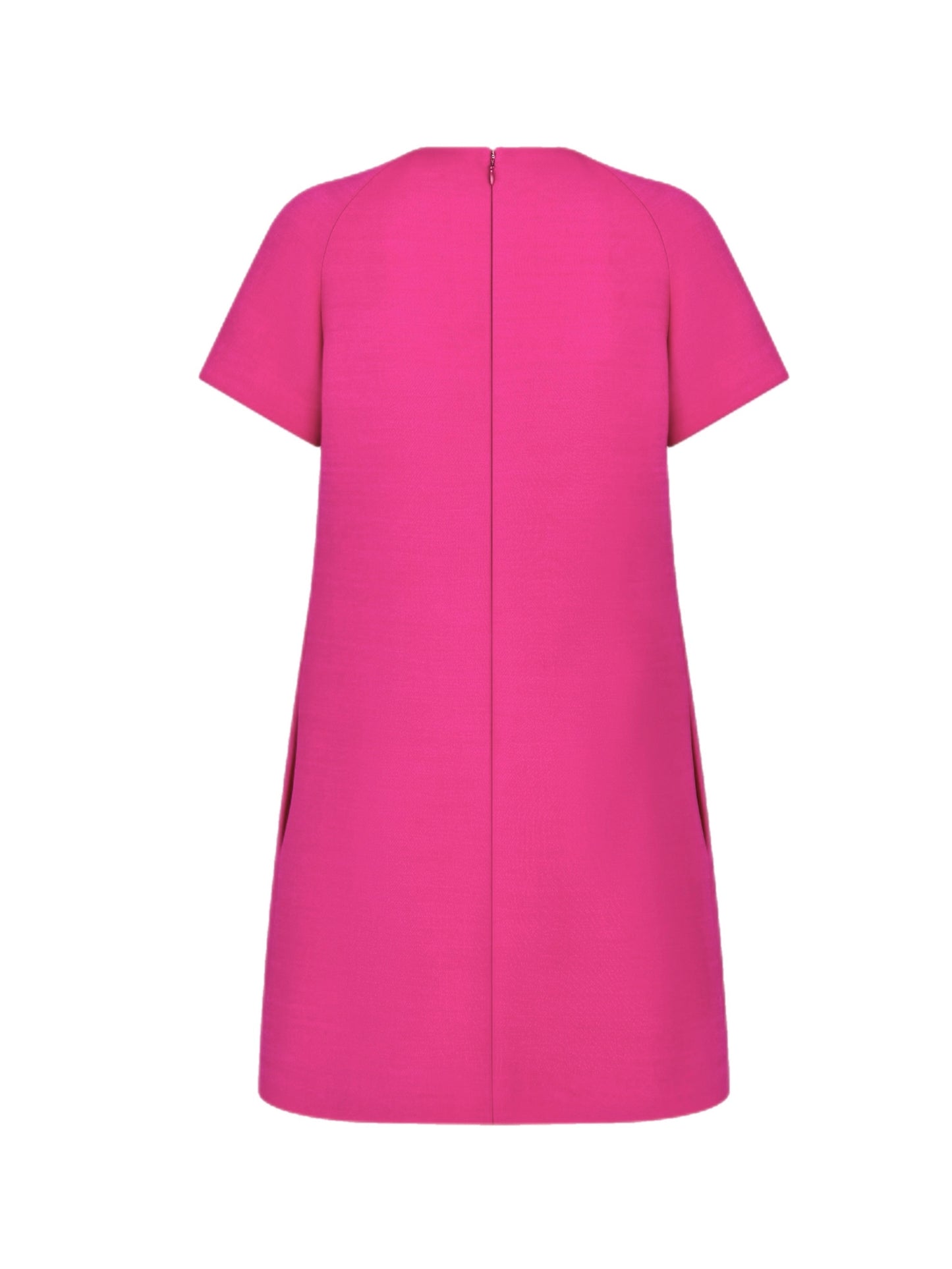 Straight fuchsia dress