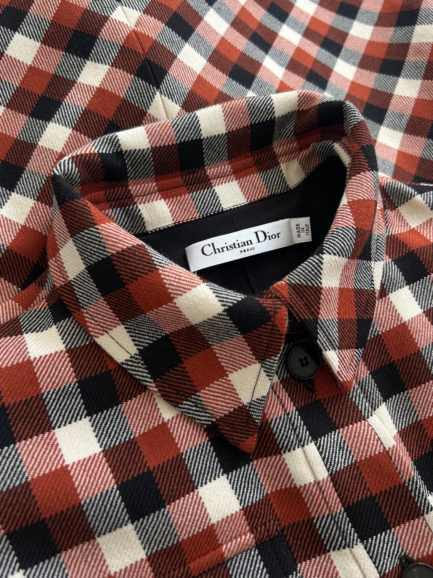 Mid-length wool dress