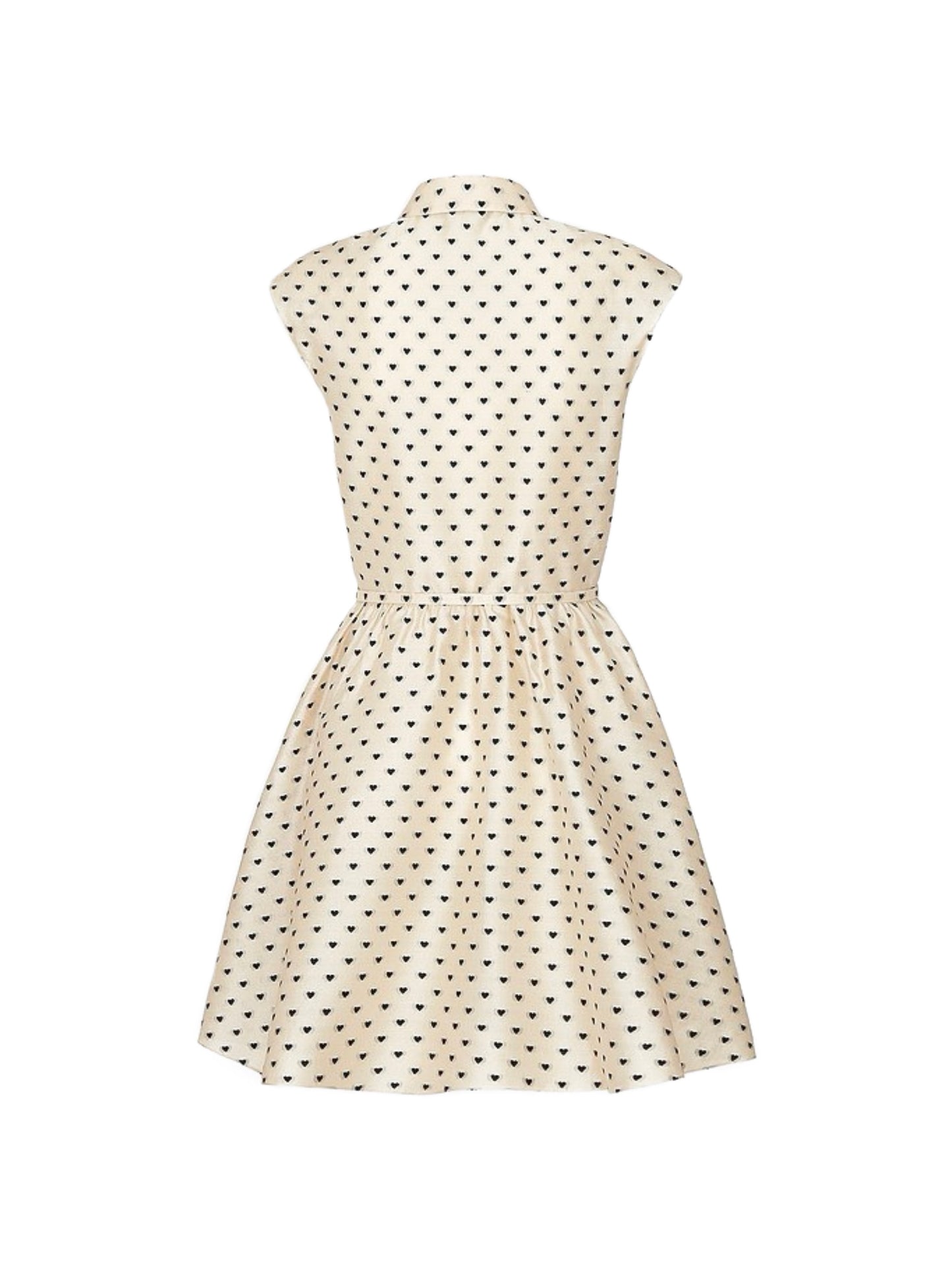 Belted dress hearts