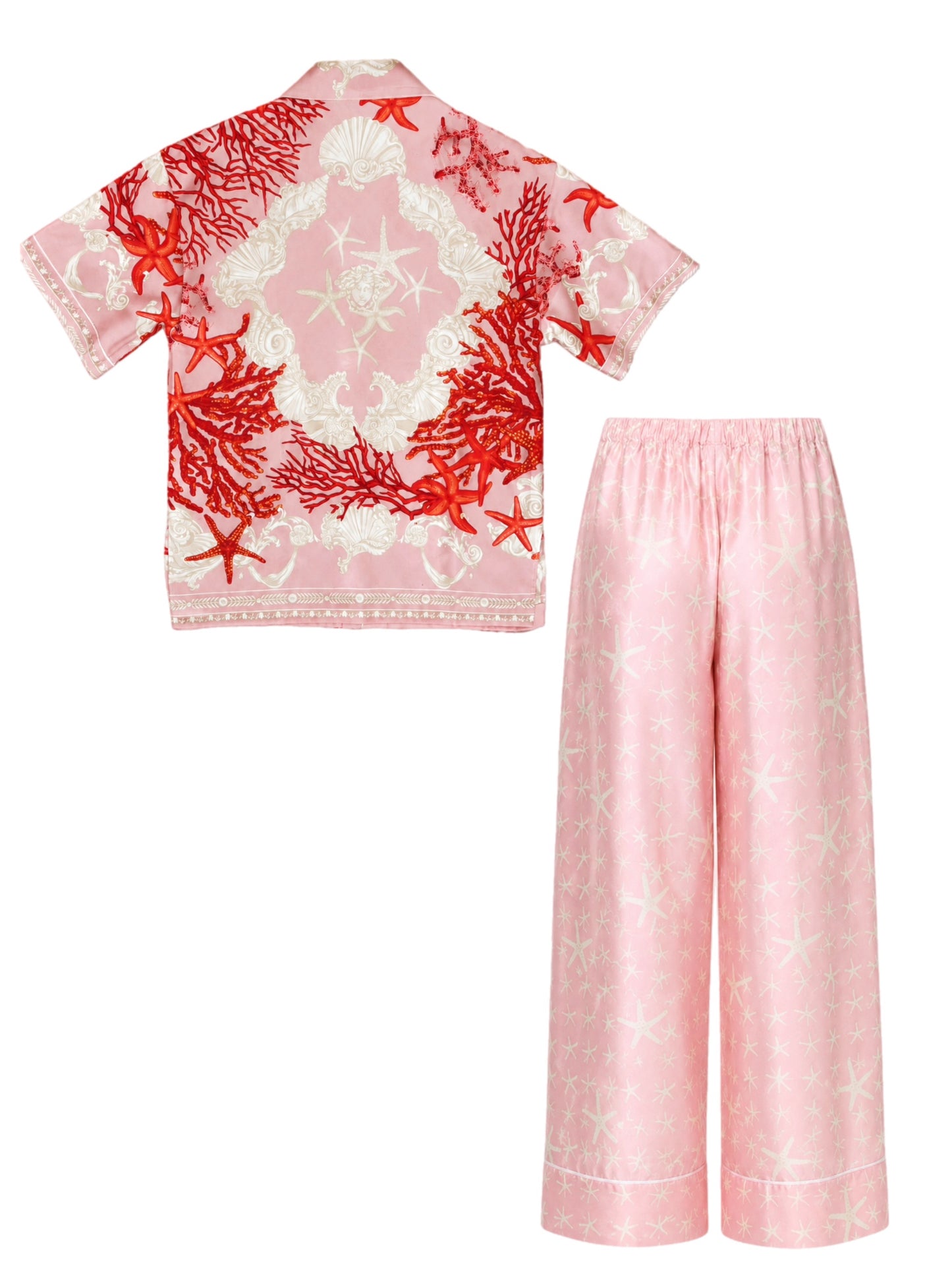 Silk matching set
