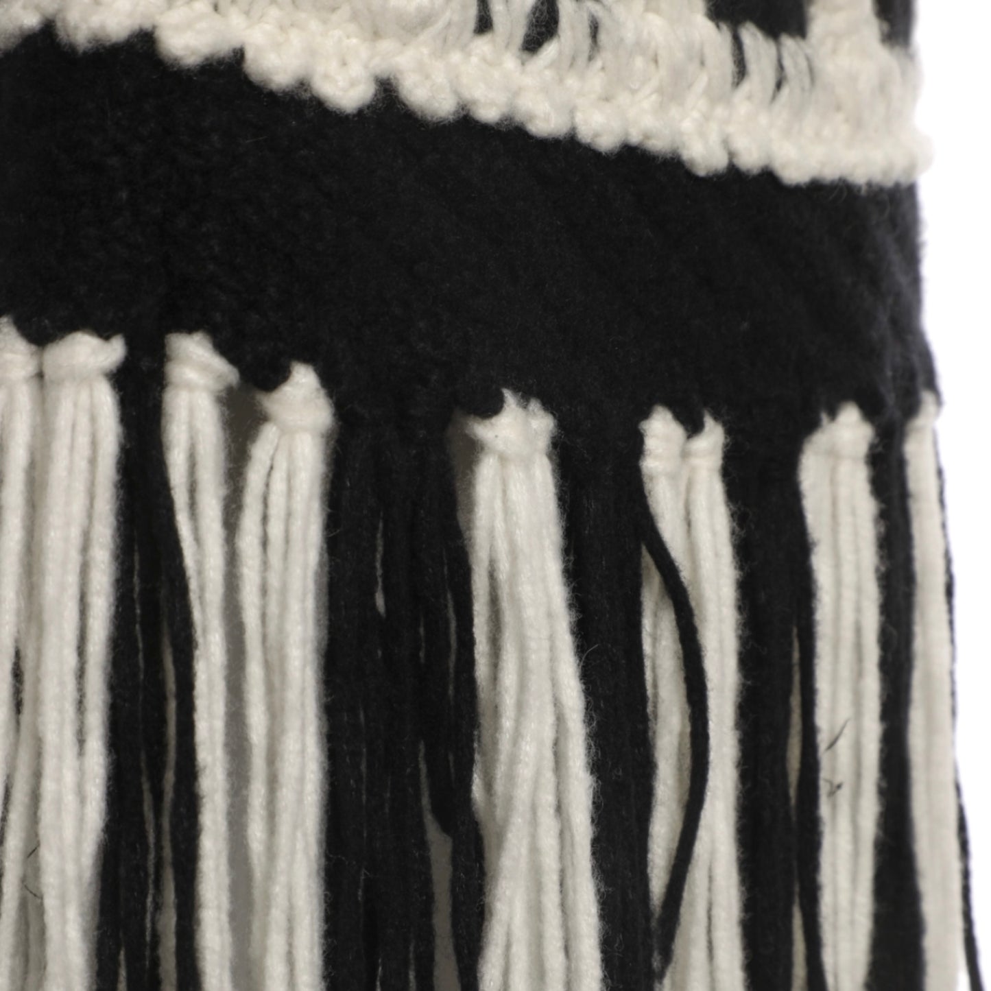 Cachemire fringes skirt